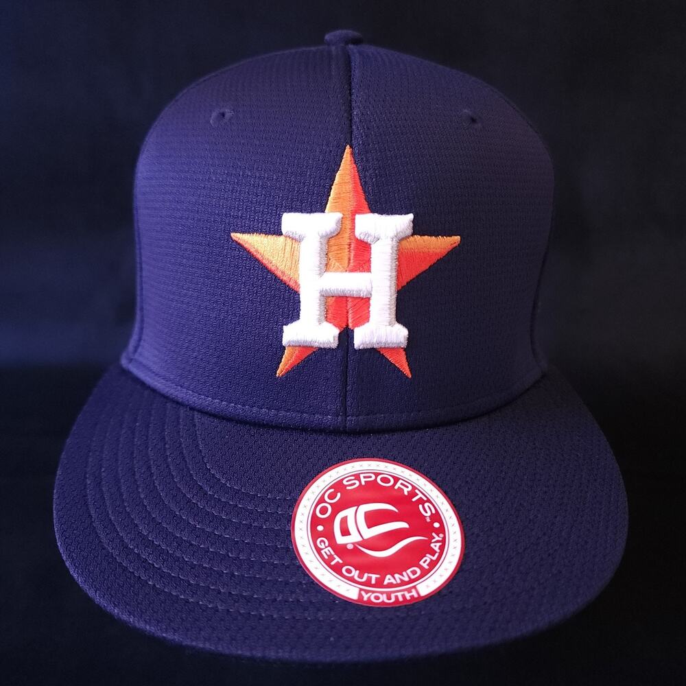 Houston Astros Youth Baseball Hat Cap OSFM One Size Fits Most Blue Team MLB